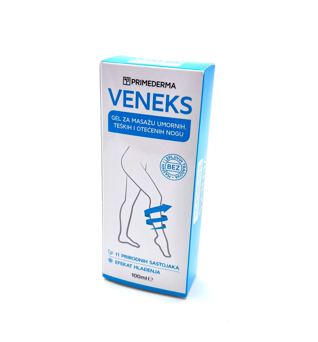 🧪 Primederma Veneks Gel  Gel za hlađenje i umirivanje umornih nogu, krhkosti vena i podršku cirkulaciji
