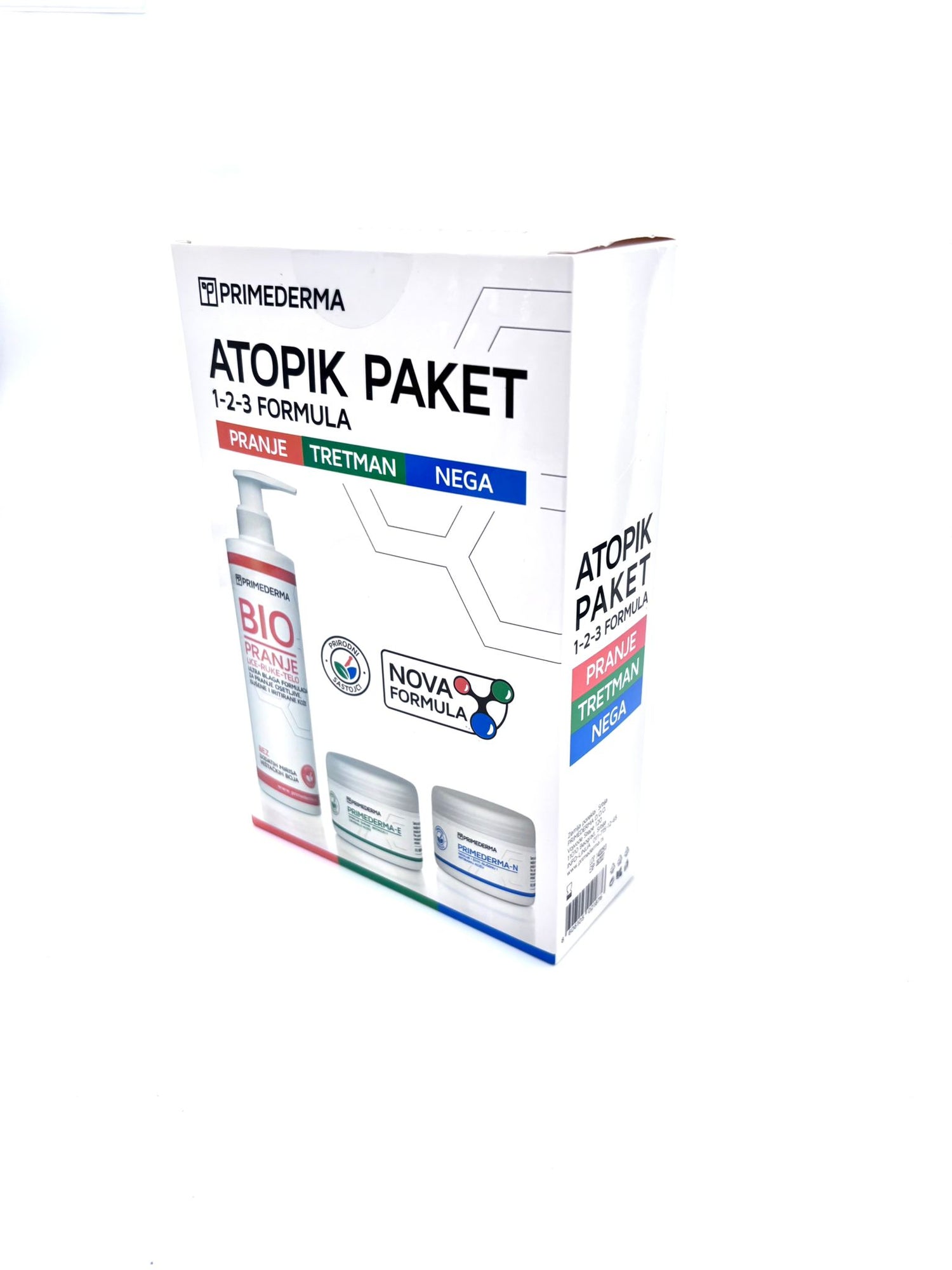Primederma Atopik Paket   Complete 3-Step Care for Atopic, Sensitive &amp;amp; Irritated Skin